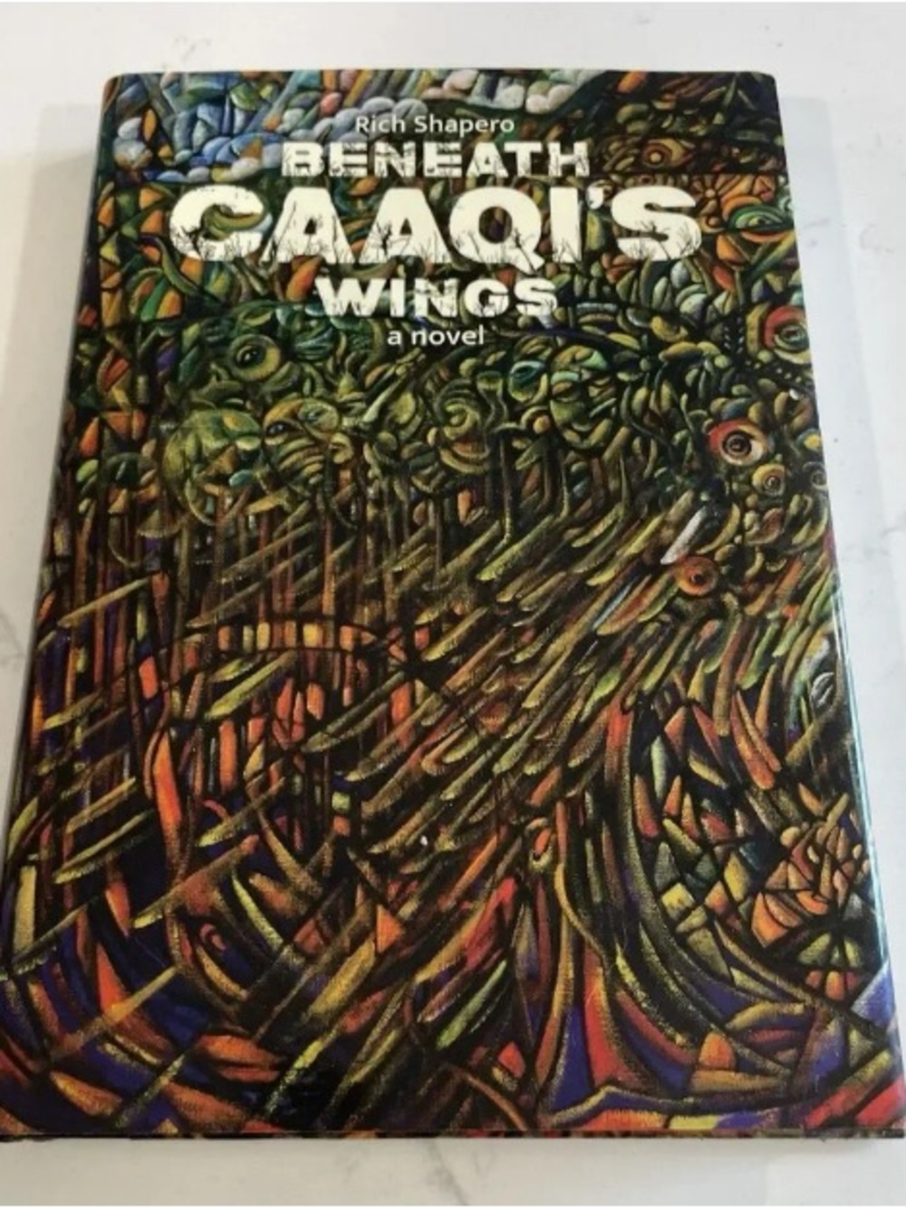 Rich Shapero Beneath Caaqis Wings - Multicolor Art Cover Coffee Table Book